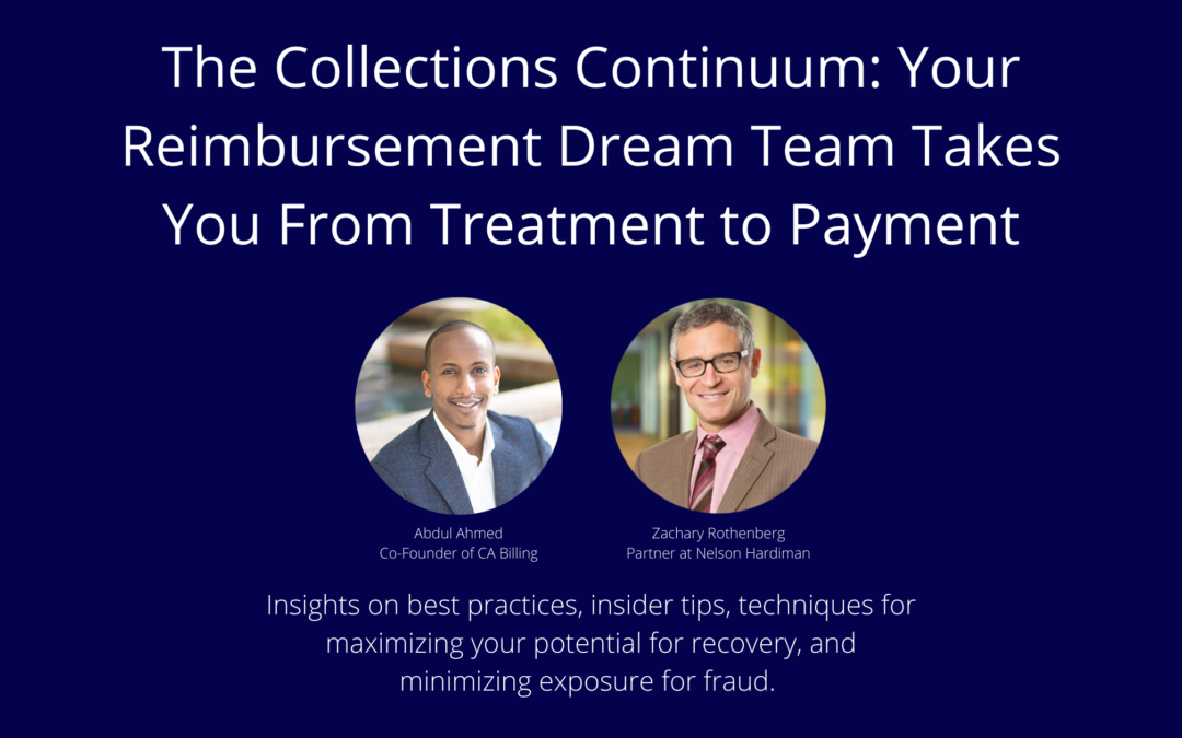 The Collections Continuum- Reimbursement Guide from Treatment to Payment